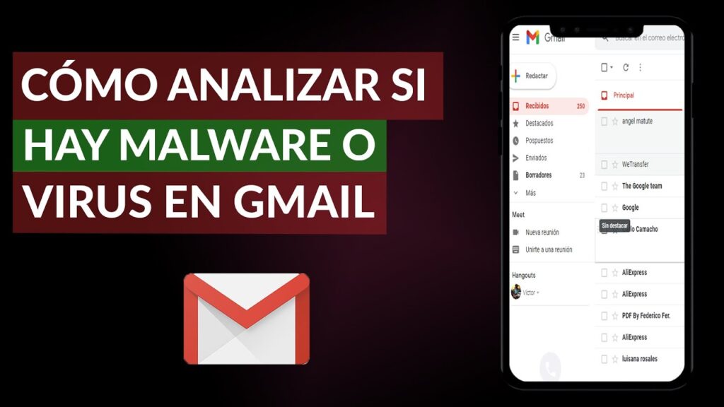 analiza gmail y busca virus en tu bandeja de entrada