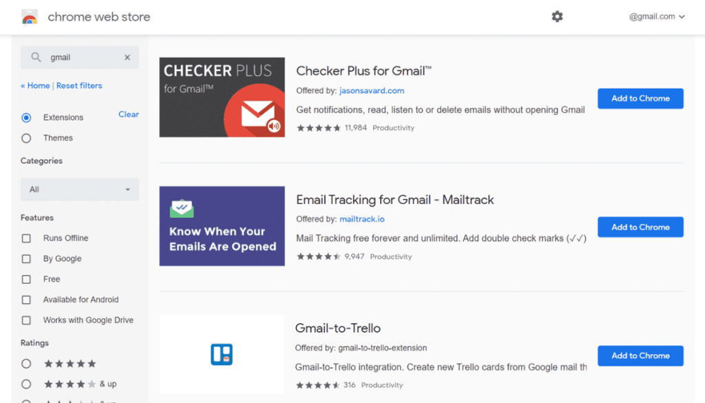 extension gmail para chrome